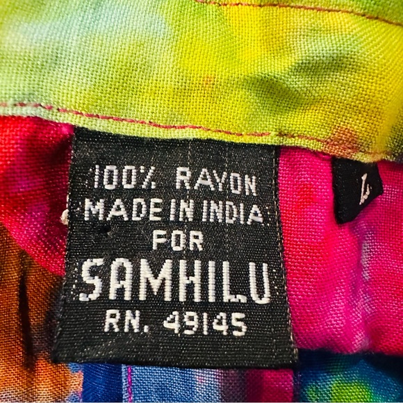 Multi Tie Dye Long Skirt, Boho Maxi Skirts Elastic Waist Women Large India.C182 - Picture 11 of 11